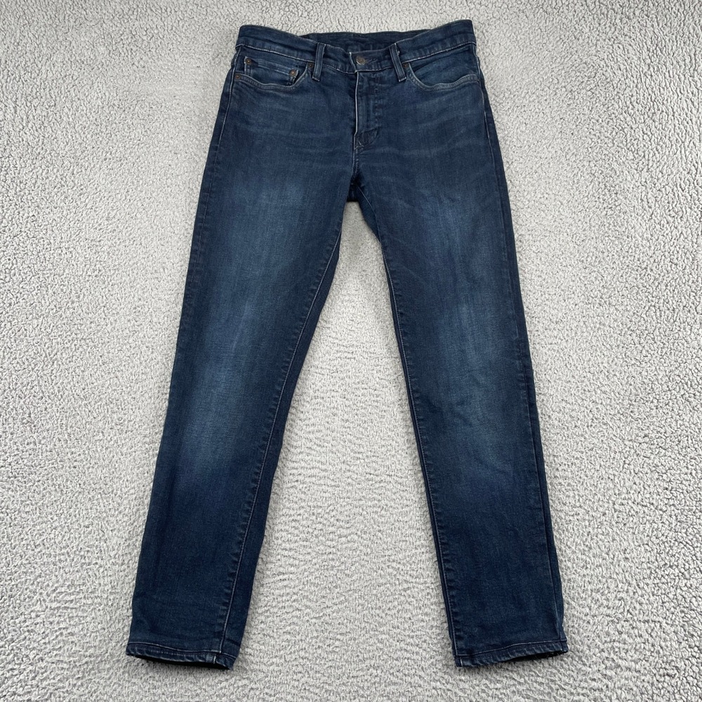 Levis Jeans Mens 31 Blue 511 Slim Fit Premium Blue Ridge Adv Stretch Denim